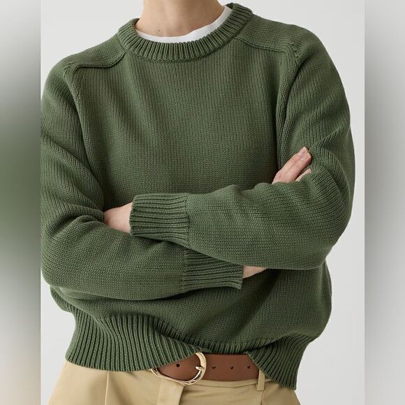 NWOT J. Crew Relaxed pullover sweater in light blue - Picture 4 of 10